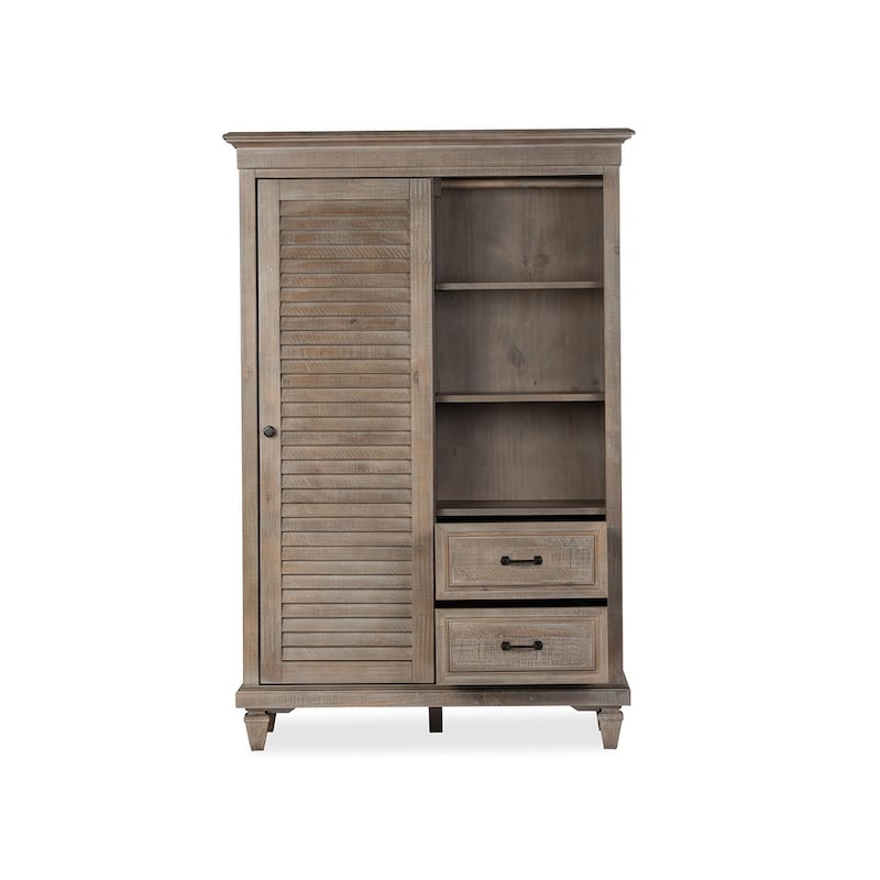 Magnussen Home Lancaster Dovetail Grey Gentleman'S Chest