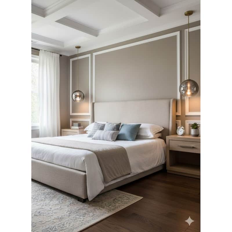 1-Light Gold Single Pendant With A Bronze Ombre Glass Shade