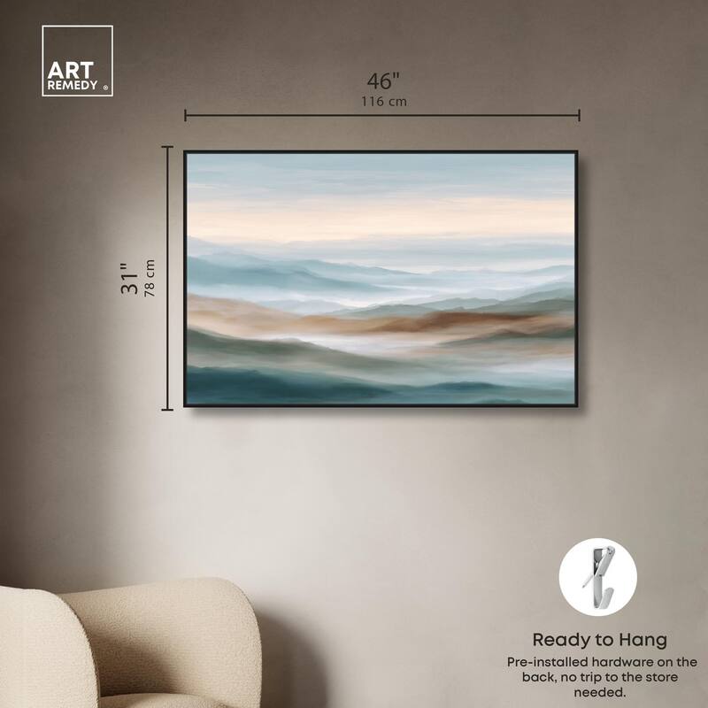 Nuance of the Range III Canvas by Art Remedy