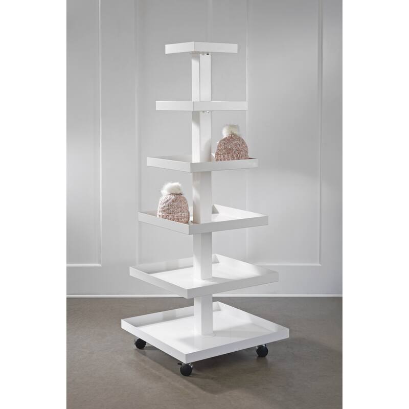 6 Tier Square Metal Organizer