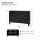 preview thumbnail 25 of 46, HULALA HOME Glenda Contemporary 45''W Versatile 3-door Adjustable Shelf Storage Cabinet