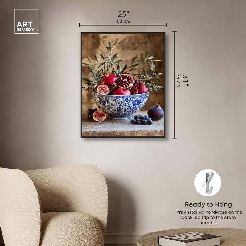 Grape Gathering Canvas by Art Remedy