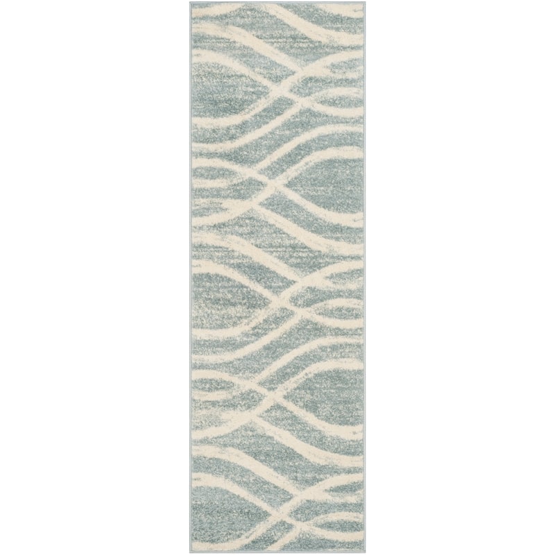 SAFAVIEH Adirondack Lelia Modern Abstract Distressed Rug