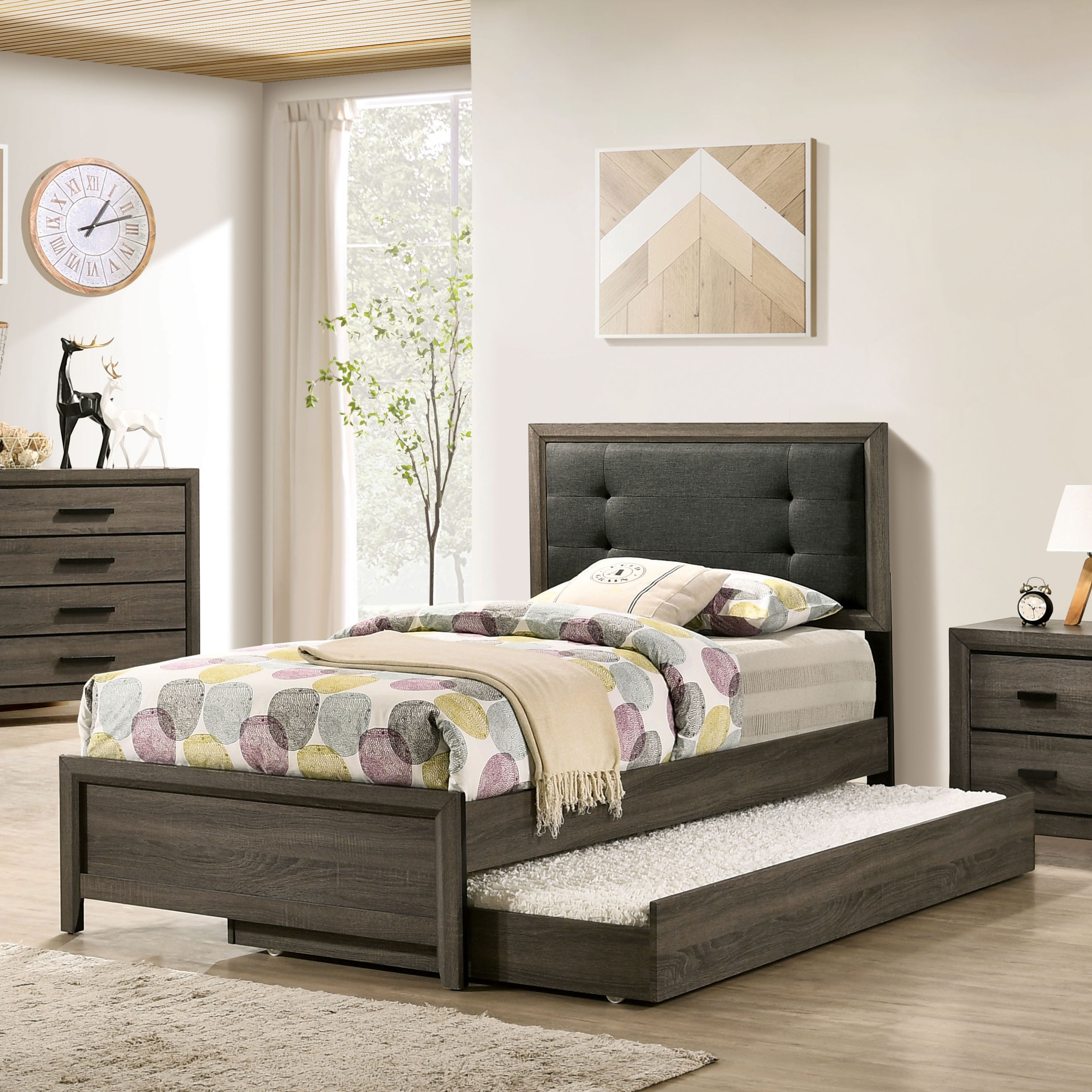 Twin bed and trundle set hotsell