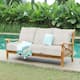 Option Natural Teak/Beige Cushion