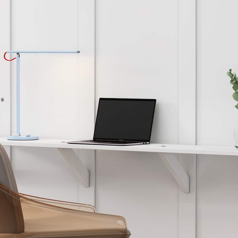 MERAX Murphy Bed, Folding Wall Bed with Desk