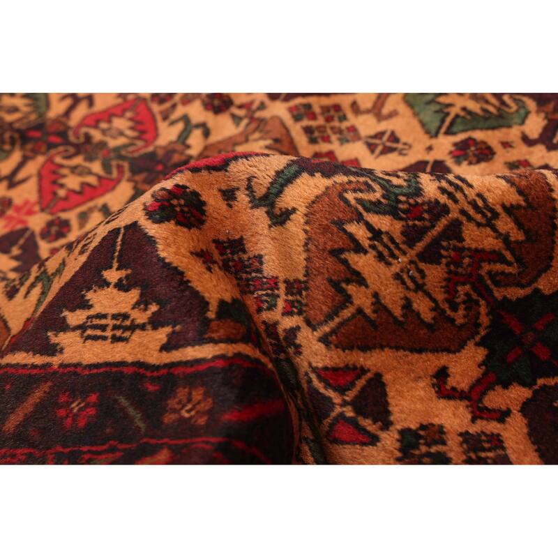 ECARPETGALLERY Hand-knotted Teimani Tan Wool Rug - 3'11 x 6'8