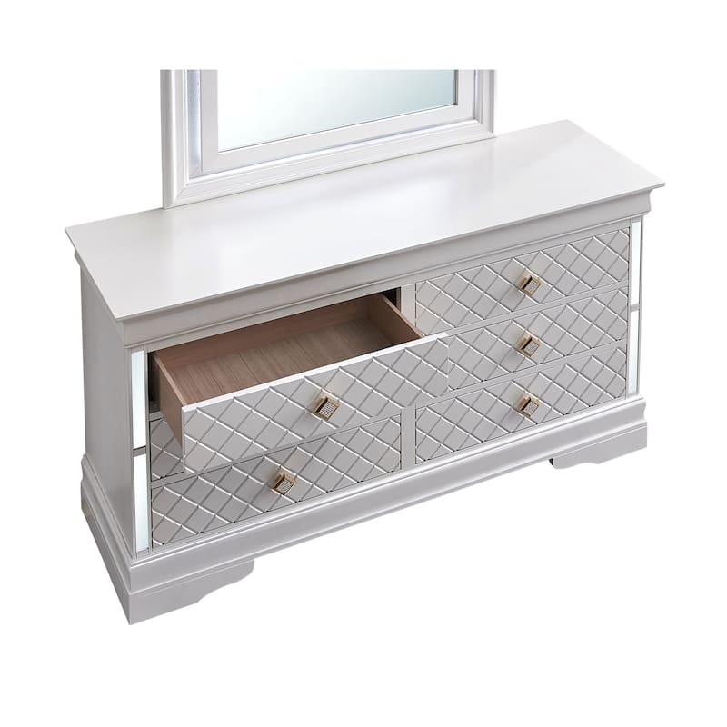 Glory Furniture Naples G6735-D Dresser Pearl