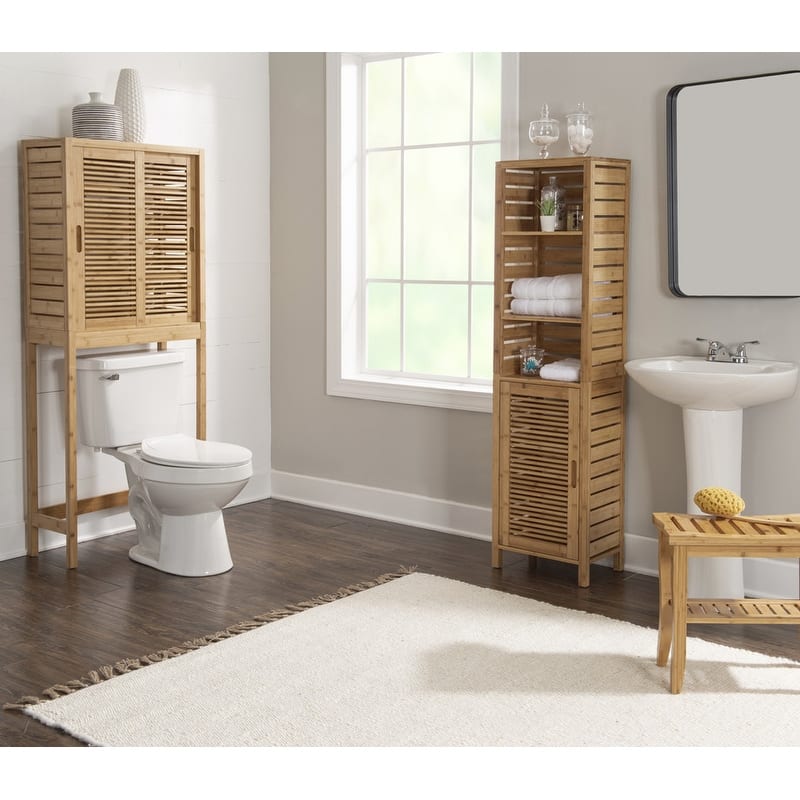 Bracken Bamboo Space Saver Hutch On Sale Bed Bath & Beyond 17982293