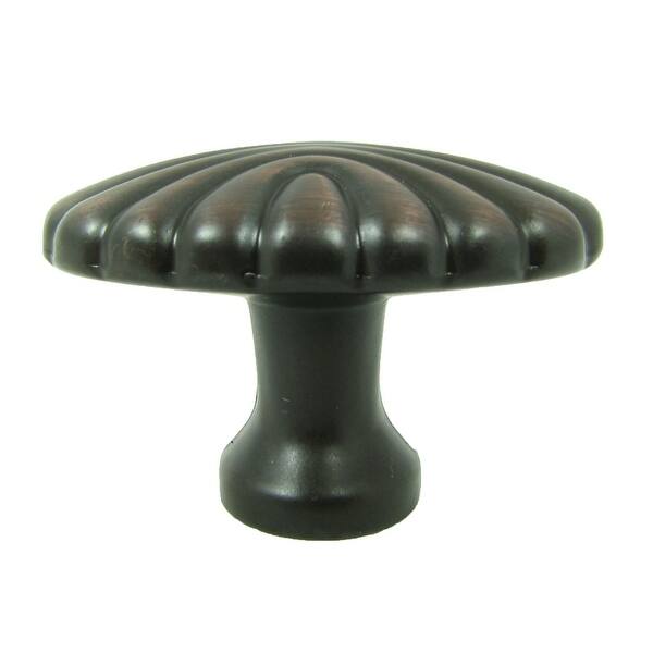 Shop Stone Mill Hardware Oil Rubbed Bronze Tuscany Rustic Style Cabinet Knobs Pack Of 5 On Sale Overstock 21446476