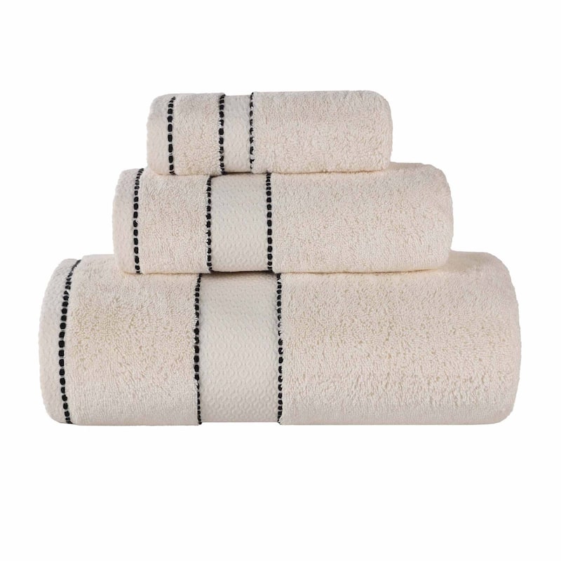 Superior Niles Cotton Ultra-Plush Absorbent 3 Piece Towel Set