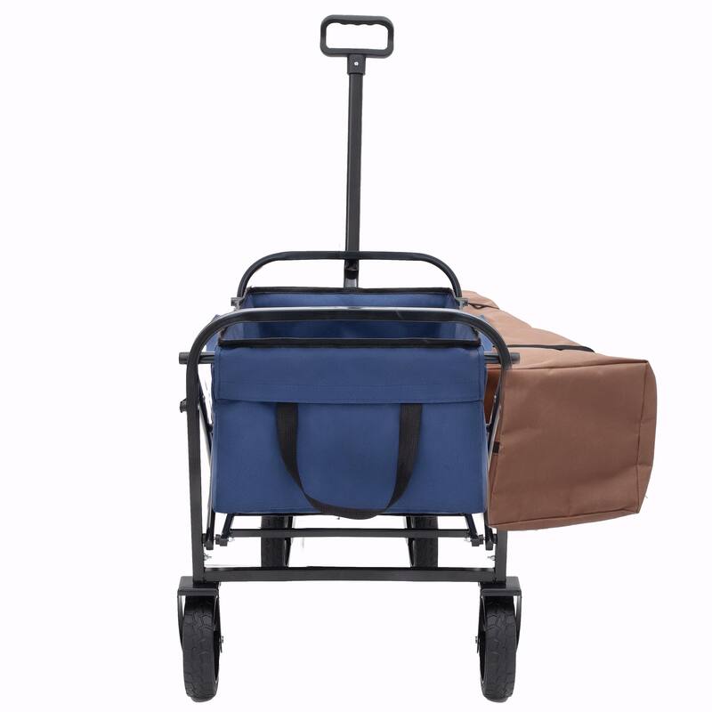 Minimeetall Multi-Use Bag & Collapsible Foldable Wagon Cart