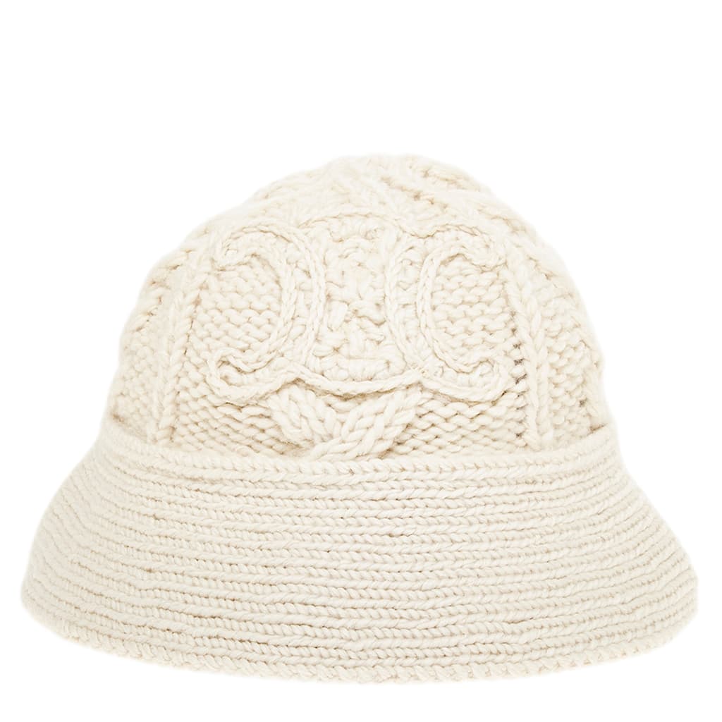Celine Aran Cloche Hat in Wool