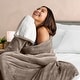 preview thumbnail 59 of 88, Bare Home Sherpa Fleece Blanket - Reversible Plush Bed Blanket