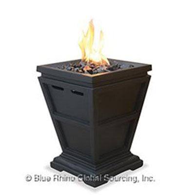 Shop Blue Rhino Glt1343sp Uf Lp Gas Column Firepit Small Overstock 17164721