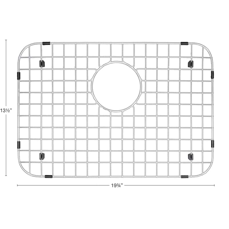 Karran Stainless Steel Bottom Grid - 19-3/4" x 13-1/2" - 19-3/4" x 13-1/2"
