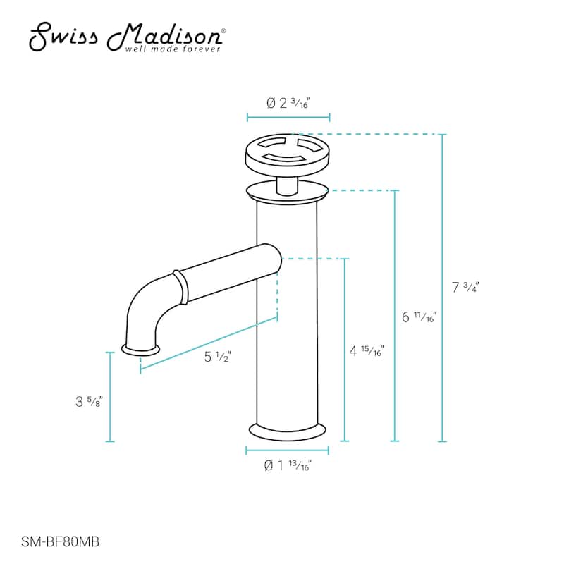 Avallon 7 Single Handle, Bathroom Faucet