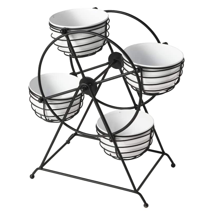Gourmet Basics by Mikasa Rotating Entertaining Caddy