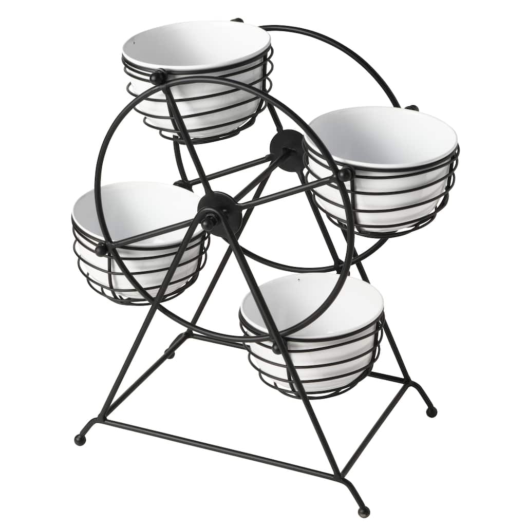 Gourmet Basics by Mikasa Rotating Entertaining Caddy
