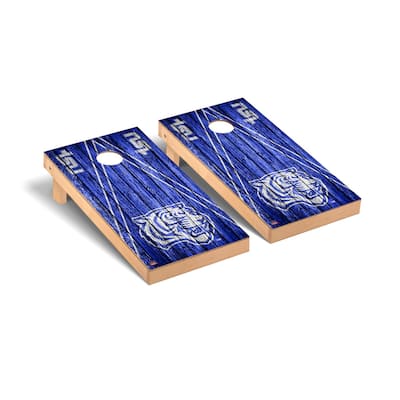 Tennessee State TSU Tigers Weathered Cornhole Board Set