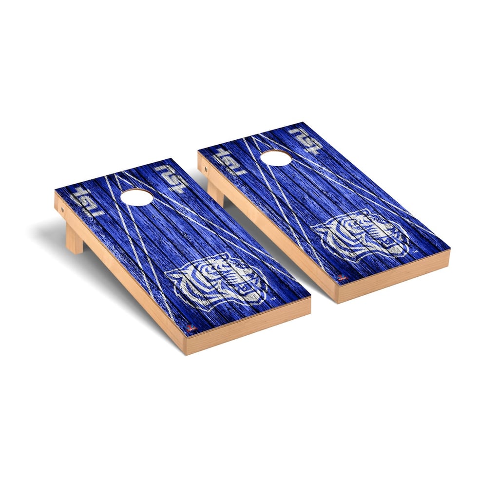 Tennessee State TSU Tigers Weathered Cornhole Board Set