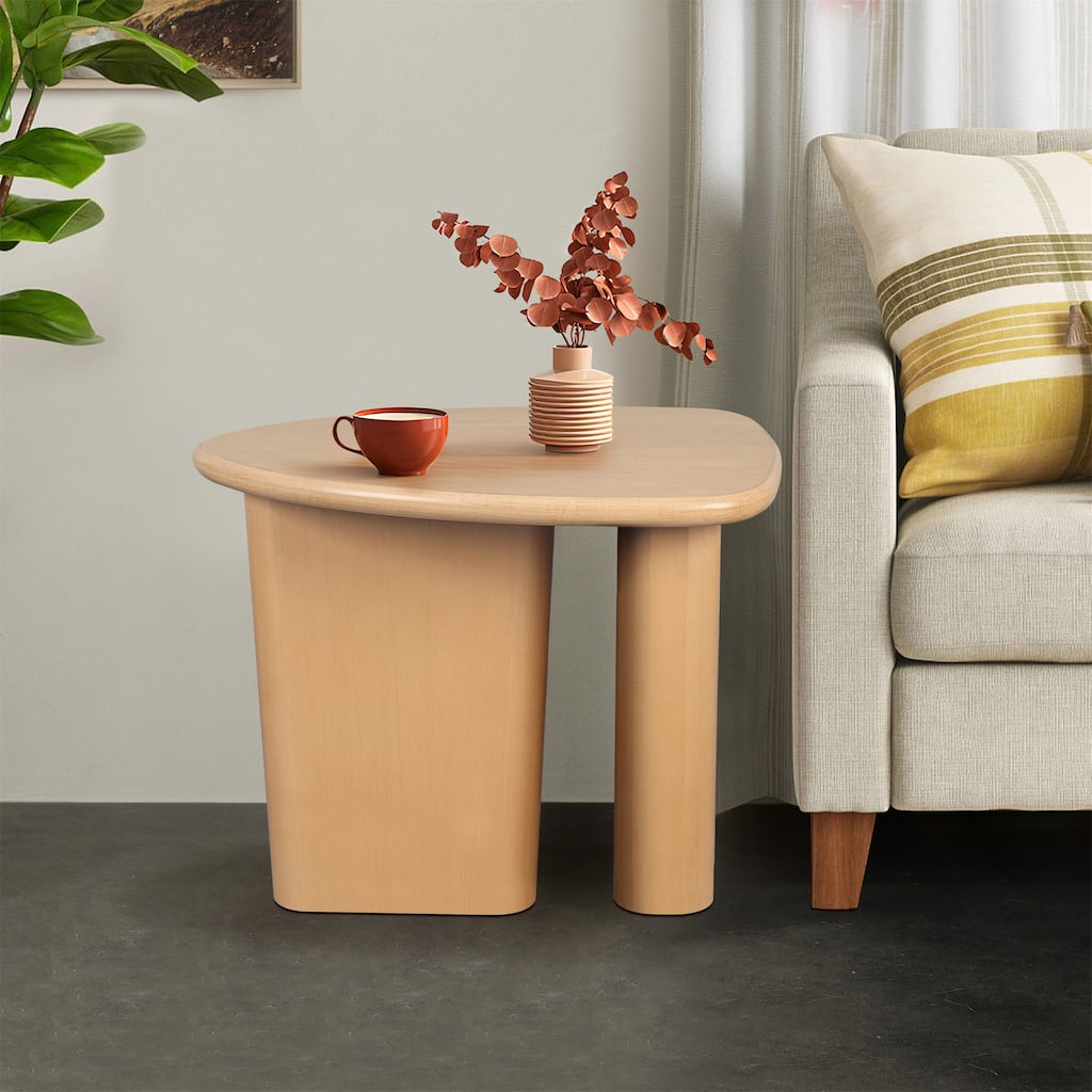 Tapered Tabletop Side Table