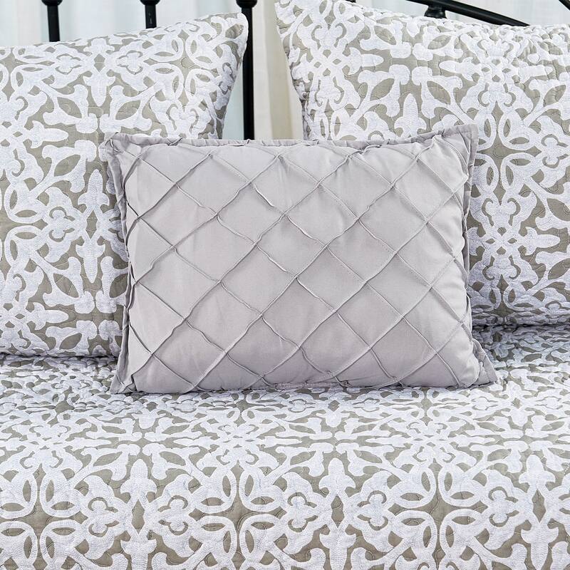Serenta 6 Piece Cotton Blend Daybed Bedspread Coverlet Set - 75" x 39"