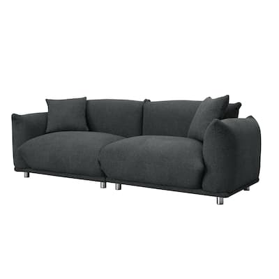 Oversized L-Shape Sofa Corner Couch Set 