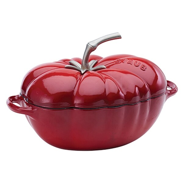 Staub Cast Iron 3-qt Tomato Cocotte - Cherry