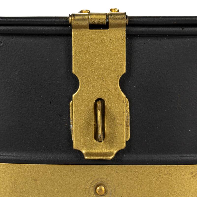 Decorative Metal Boxes with Lid, Set of 3