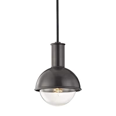 Mitzi by Hudson Valley Riley 1-light Old Bronze Pendant