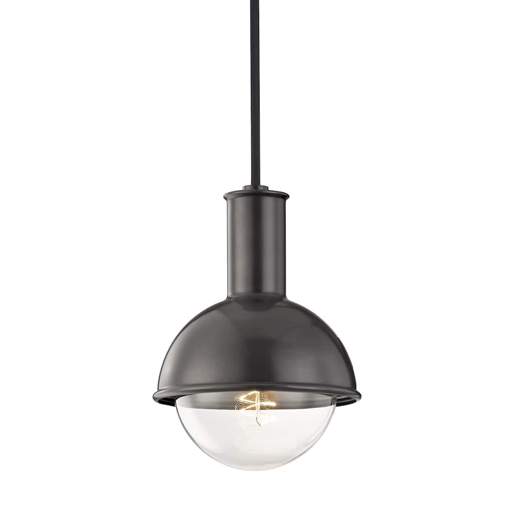 Mitzi by Hudson Valley Riley 1-light Old Bronze Pendant