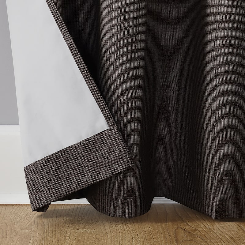 Sun Zero Duran Thermal Insulated Total Blackout Grommet 1-Piece Curtain Panel, Single Panel