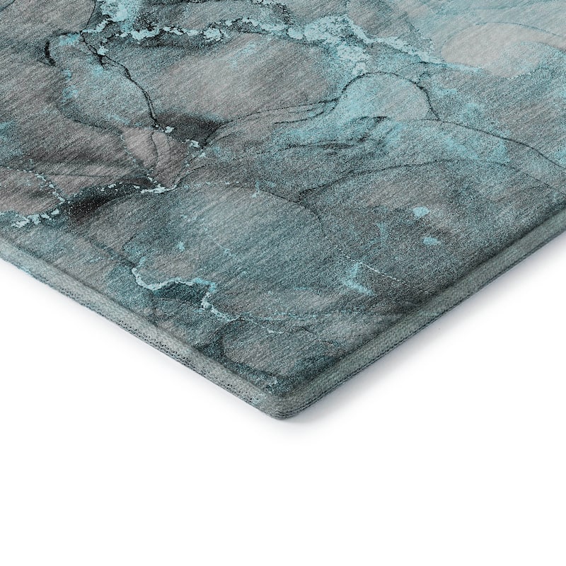 Premium Washable Super Soft Contemporary Watercolor Mayfield Rug
