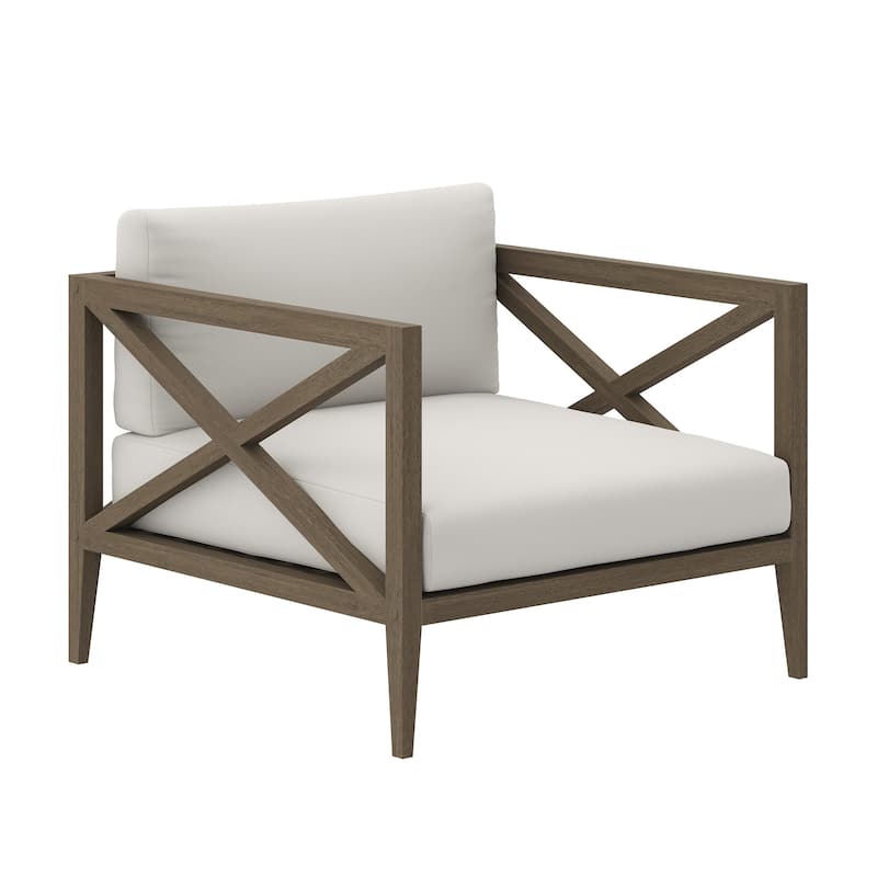 Northlake Outdoor Patio Teak Armchair