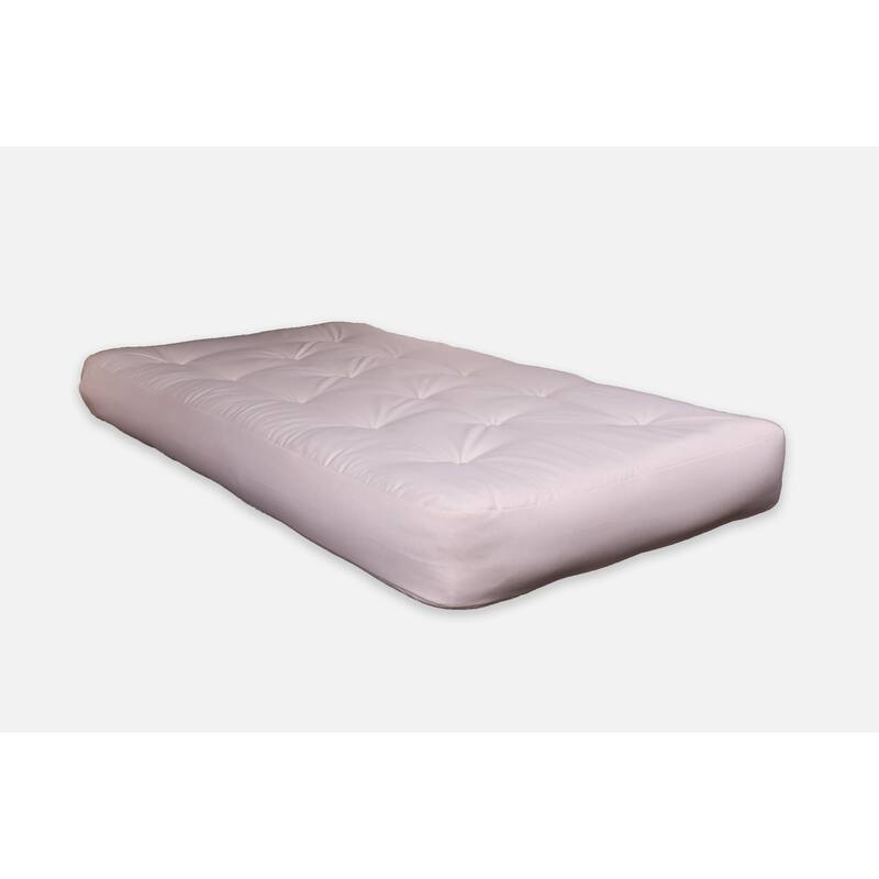 8" Folding Mattresses, Double Poly Single Foam Futon Mattress, Mattress in a Box, Full