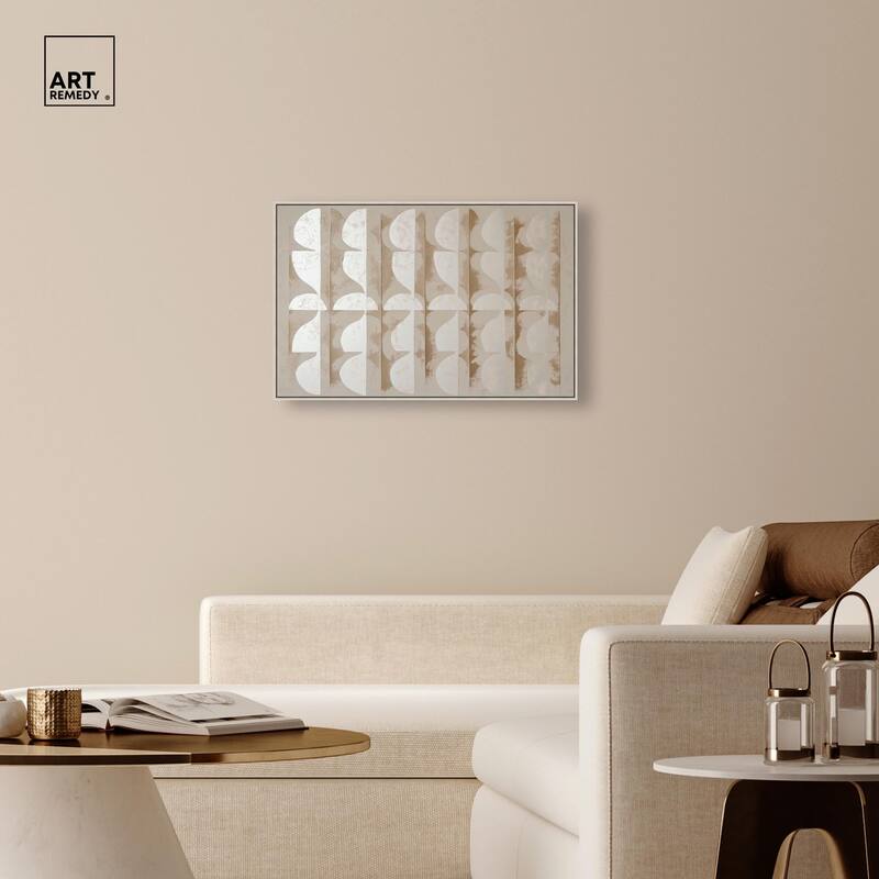 Columnar Shapes I Canvas by Art Remedy