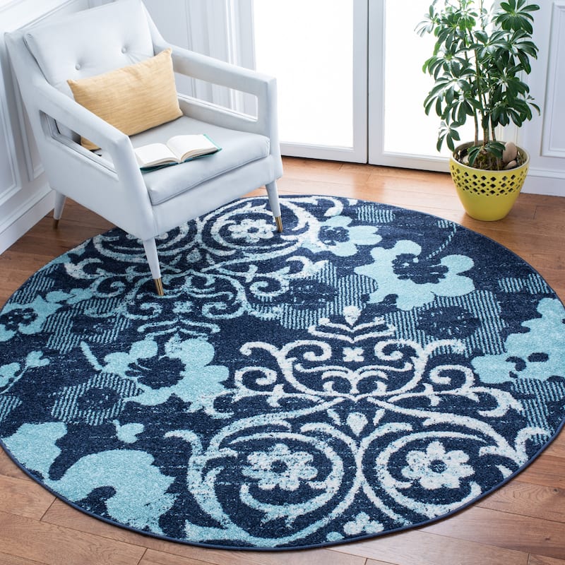 SAFAVIEH, Adirondack Rena Damask Floral Distressed Rug