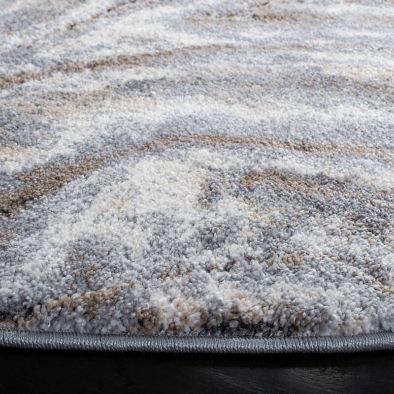 SAFAVIEH Cyrus Shag Dinara Abstract 1-inch Thick Rug
