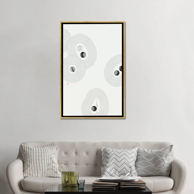 iCanvas "Accidental Zen Garden II" by Thoth Adan Framed