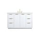 preview thumbnail 1 of 9, Elegant Lighting VF19454 Blake 54" Free Standing Single Basin Vanity White