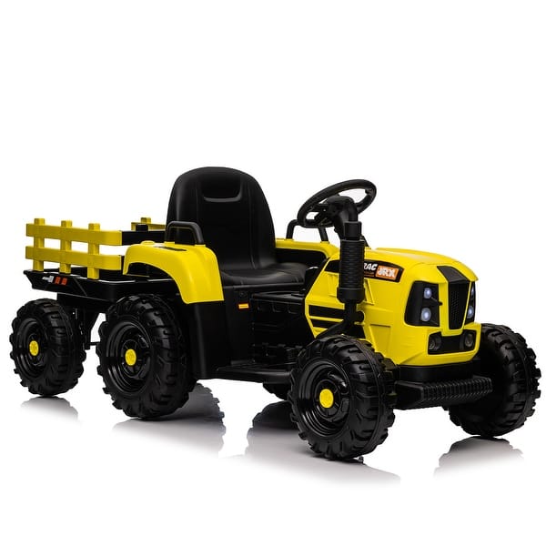 slide 2 of 52, 12V Electric Car for Kids with 2-Point Safety Belt - Secure & Fun Yellow