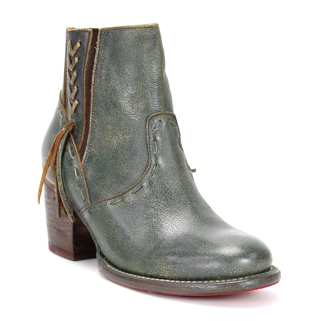 Bed Stu Celestine Leather Heeled Ankle Boot