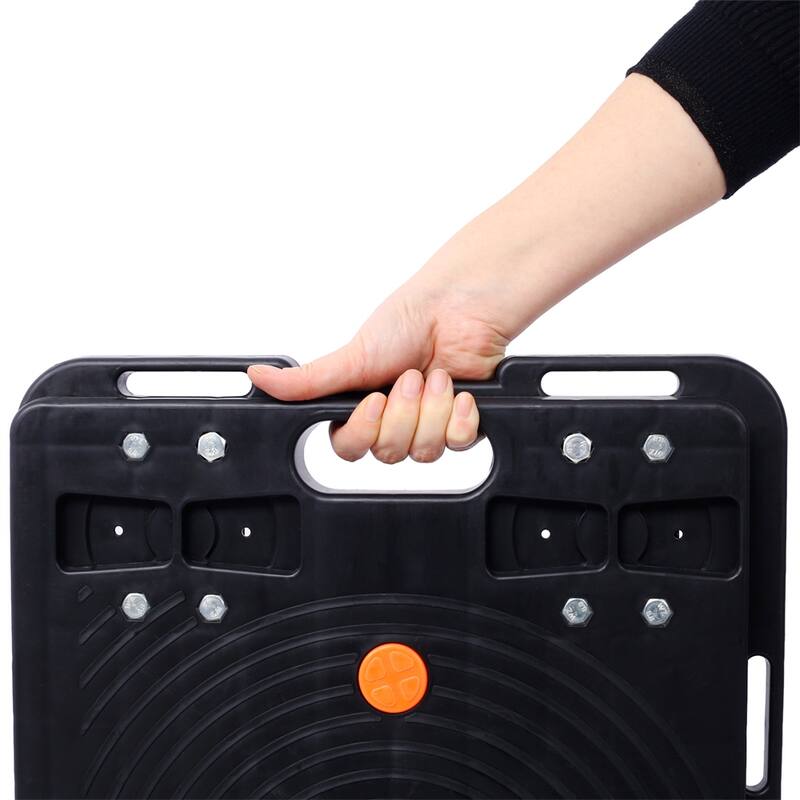 2 PCS Heavy Duty Rolling Mover, Interlocking Moving Dolly w/ 4 Wheels