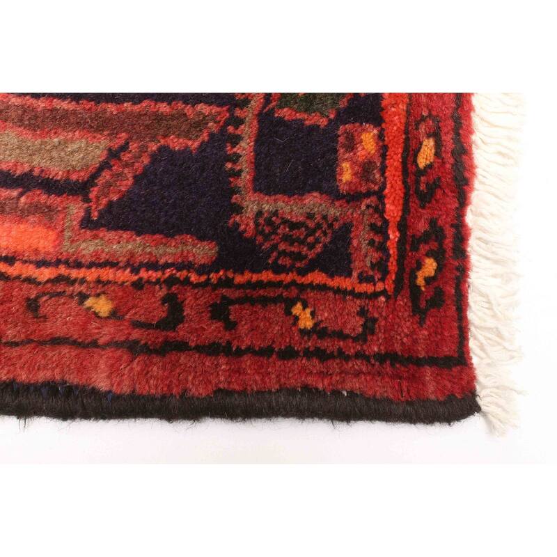 ECARPETGALLERY Hand-knotted Andelz Red Wool Rug - 4'8 x 7'5