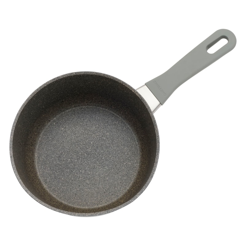 ZWILLING Parma Plus Aluminum Nonstick Saucepan with Lid - Grey