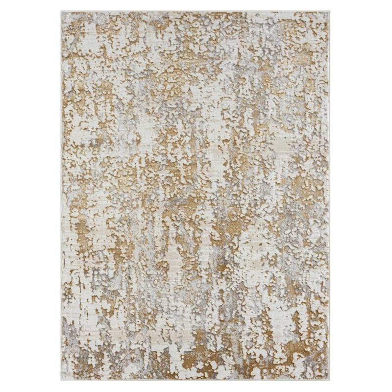 Luxe Weavers Modern Abstract Textured Area Rug, Living Room Carpet
