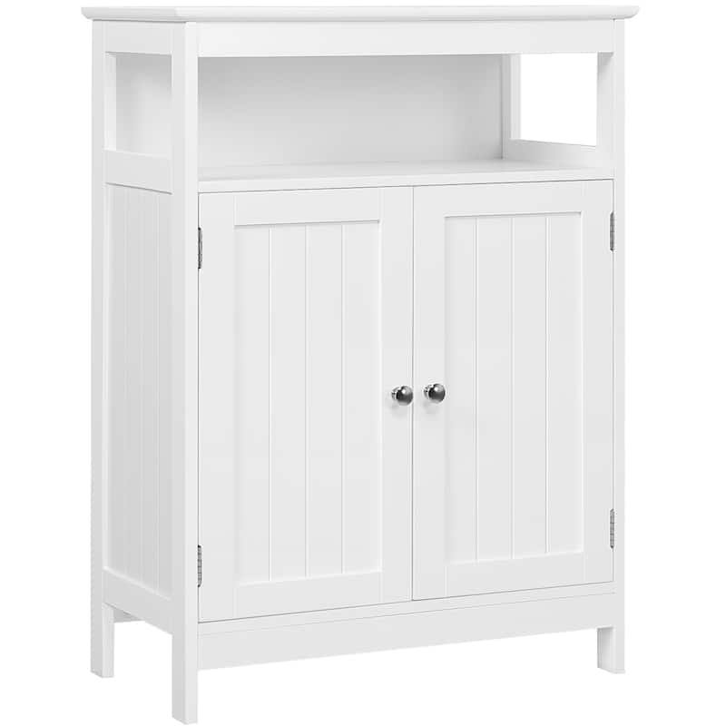 Yaheetech Bathroom Storage Cabinet with Adjustable Shelf Floor Rack