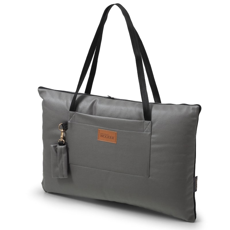 Pet Travel/Carry Bag Carrier For Cats & Dogs - Unfolding Pet Bed/Mattress - Grey