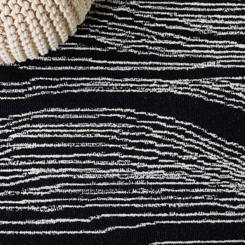 SAFAVIEH Handmade Metro Fetnete Modern Abstract Wool Rug